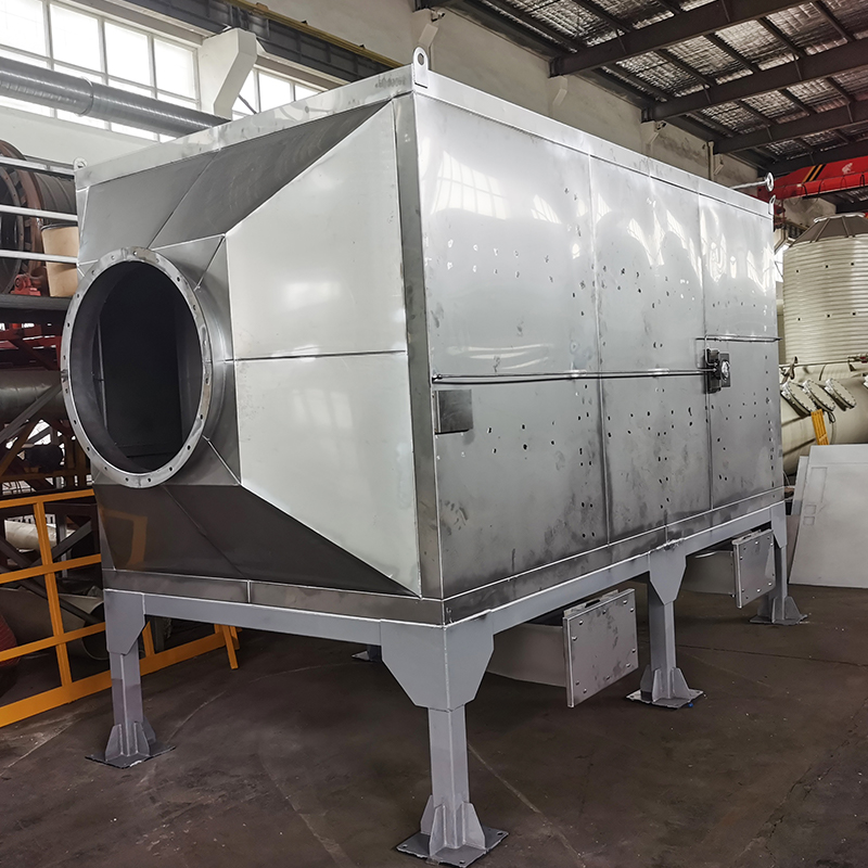 Konstrukcja do załadunku i rozładunku z góry. Skrzynia adsorpcyjna z węglem aktywnym ze stali nierdzewnej 304