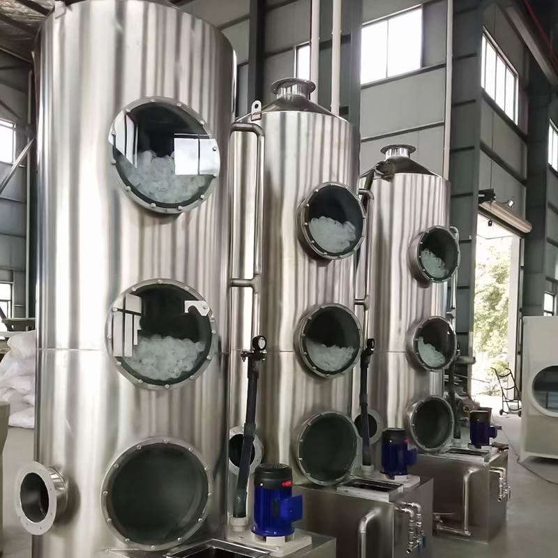 Wieża natryskowa ze stali nierdzewnej 304