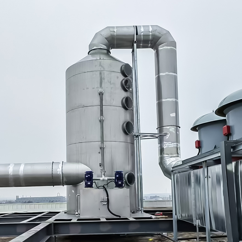 Wieża natryskowa ze stali nierdzewnej 304