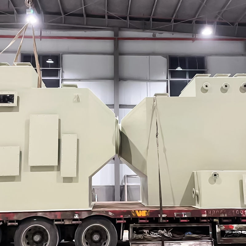 Pozioma płuczka wieżowa FRP