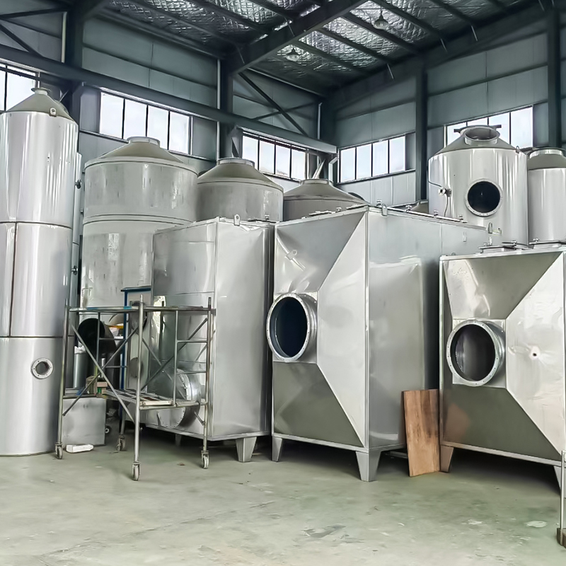 Wieża natryskowa ze stali nierdzewnej 316L