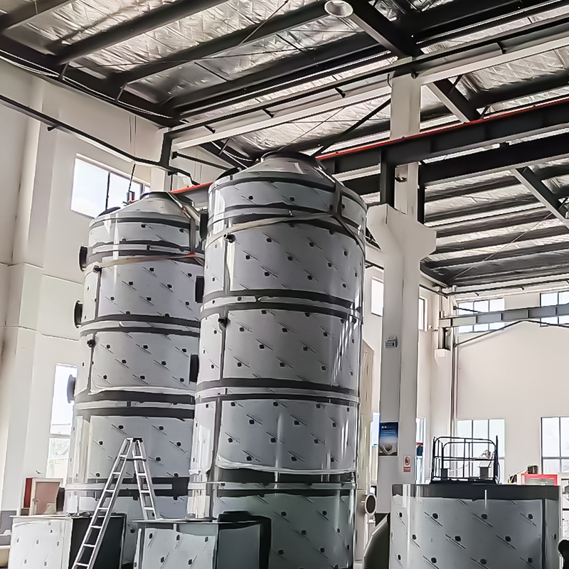 Wieża natryskowa z PCV