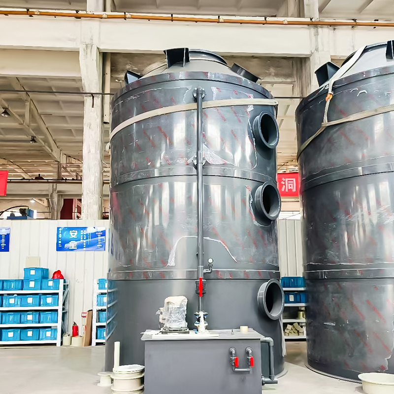 Wieża natryskowa z PCV