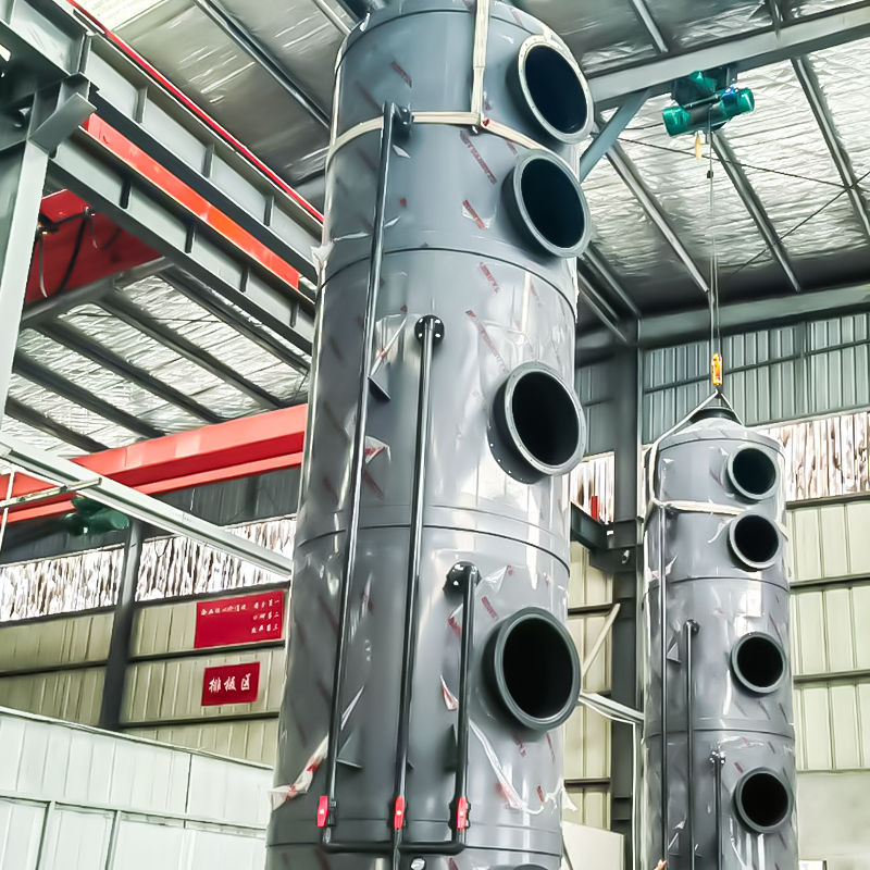 Wieża natryskowa z PCV