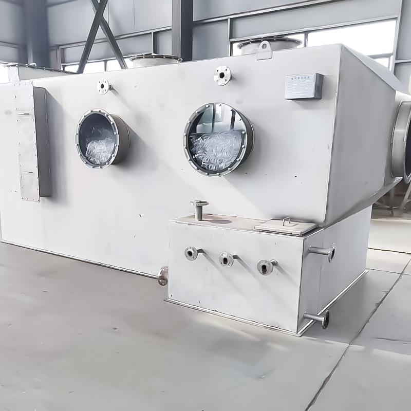 Pozioma wieża płucząca ze stali nierdzewnej 304