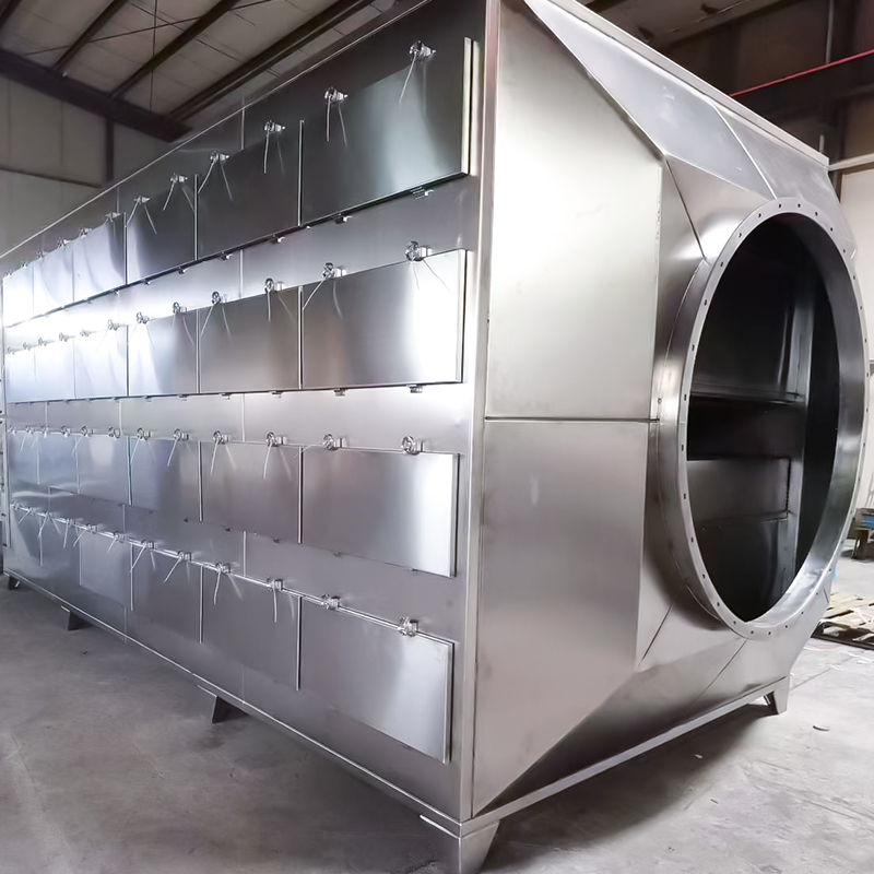 Konstrukcja szuflady ze stali nierdzewnej 304 z węglem aktywnym