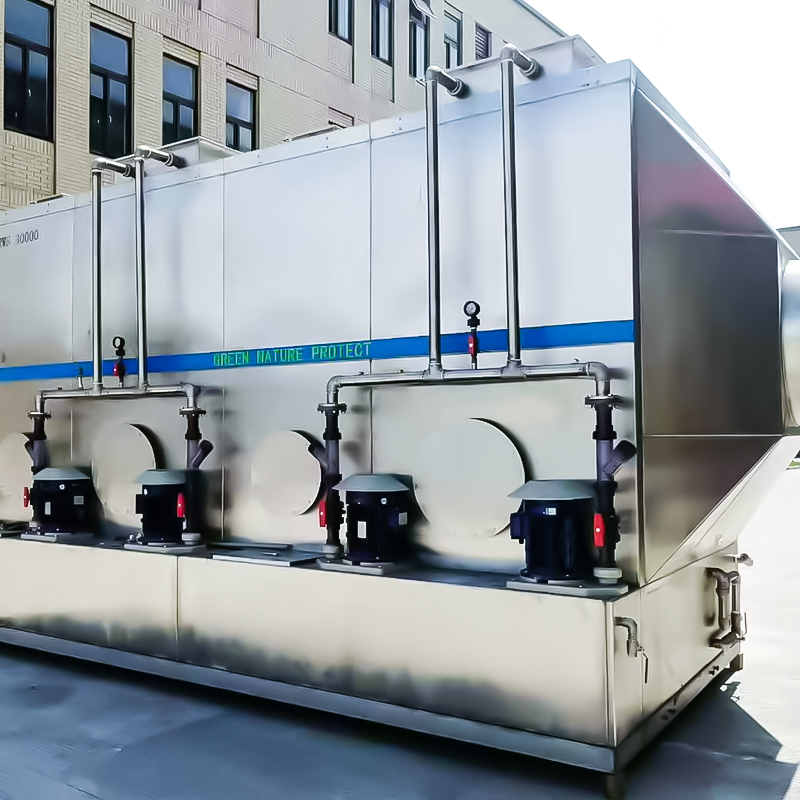 Pozioma wieża płucząca ze stali nierdzewnej 304