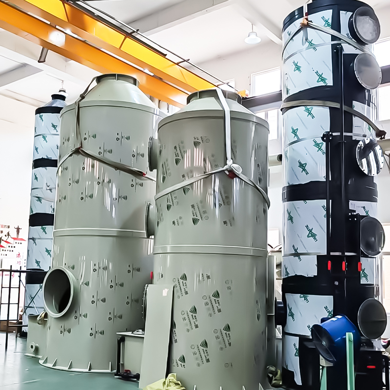 Wieża natryskowa z PCV