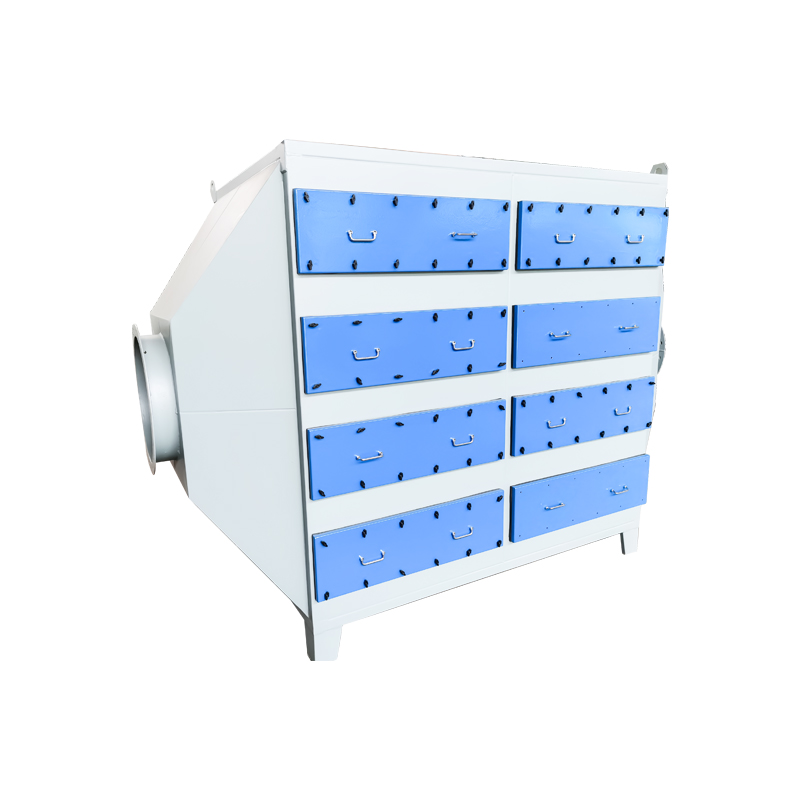 Filtr z węglem aktywnym typu szufladowego ze stali węglowej