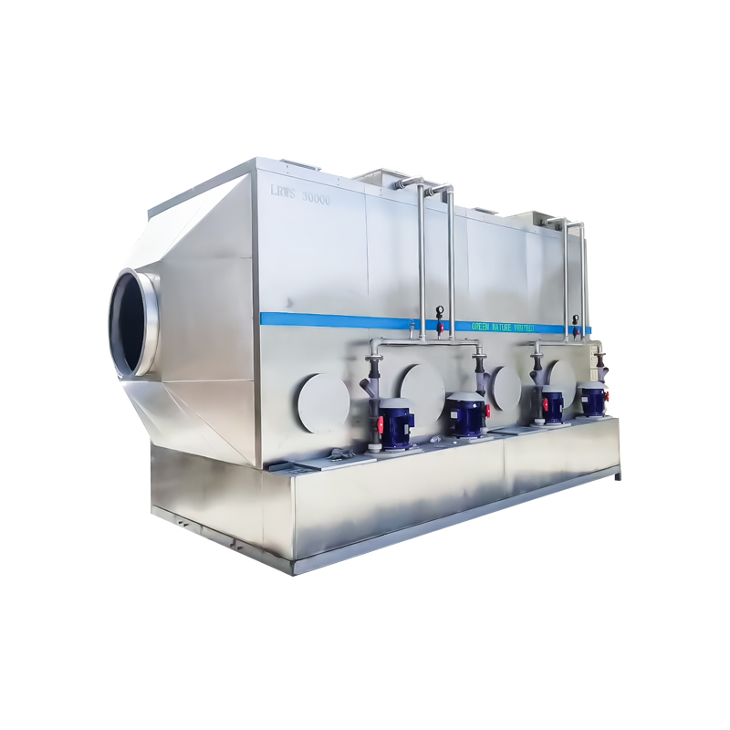 Pozioma wieża płucząca ze stali nierdzewnej 304