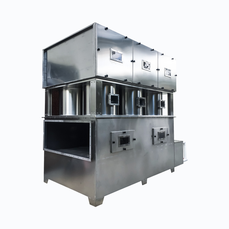 Hybrydowa wieża natryskowa cyklonowa