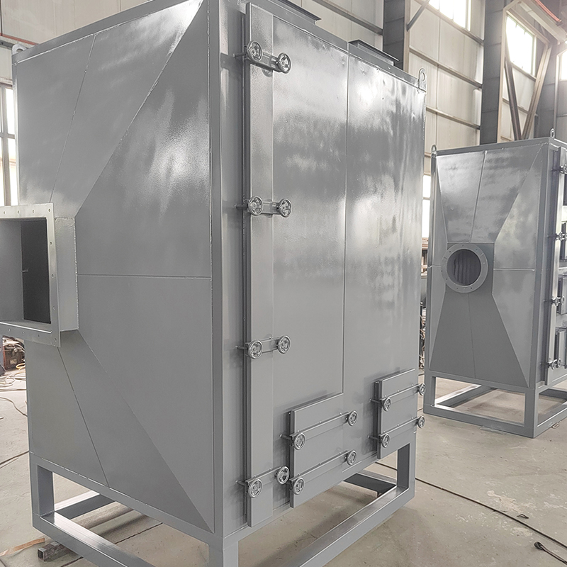 Ładowana od góry i ładowana od dołu skrzynia adsorpcyjna ze stali węglowej z węglem aktywnym